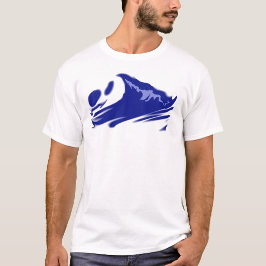 T-shirt Surfer - résumé (Devant)