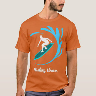 T-shirt Surfer Surf Surfer Ocean Wave