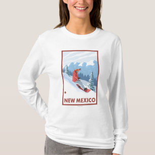 T-shirt Surfeur SceneNew Mexique