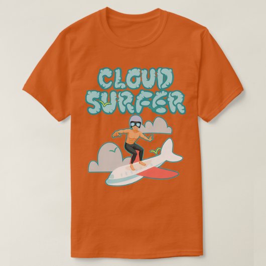 T-shirt Surfeurs en nuage (Design devant)