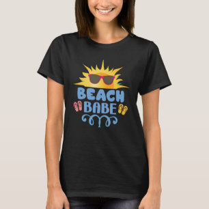 T-shirt Surfeuse Cocon d'Été de la Plage