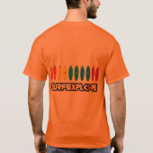 T-shirt surfEXPLORE + Bella Canvas Coton biologique (Dos)