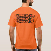 T-shirt surfEXPLORE + Bella Canvas Coton biologique (Dos)