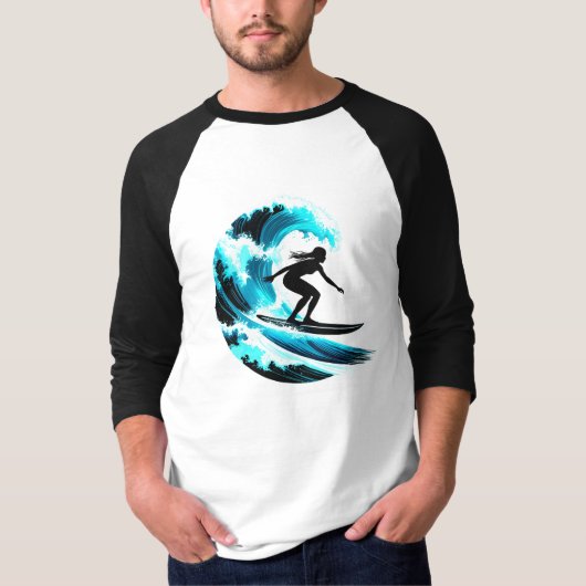 T-shirt surfing (Devant)