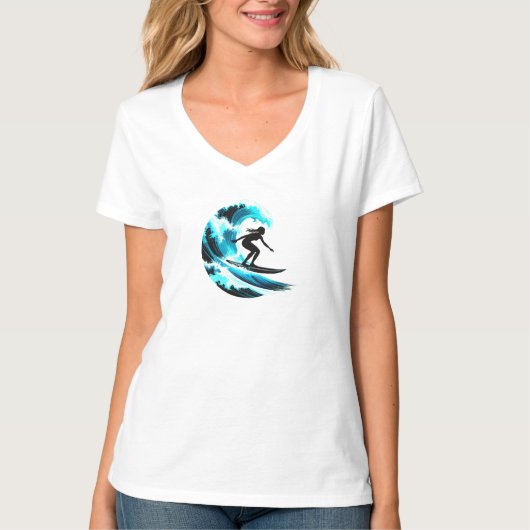 T-shirt surfing (Devant)