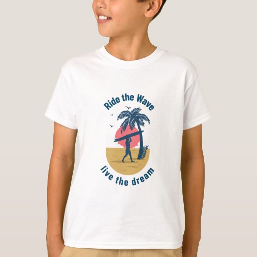 T-shirt Surfing (Devant)