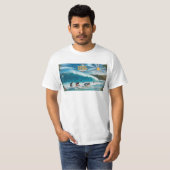 T-shirt Surfing Bonde do Mar (Devant entier)