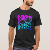 T-shirt Surfing California (Devant)