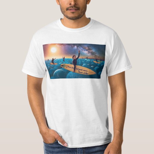 T-shirt Surfing in the Clouds - Bonde do Mar (Devant)