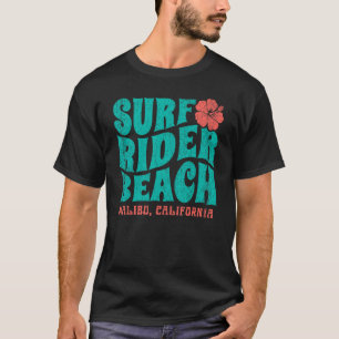 T-shirt Surfrider Beach Malibu California Surfing The