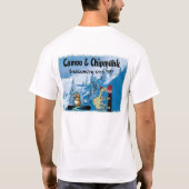 T-shirt Surfs des neiges de C&C (Dos)