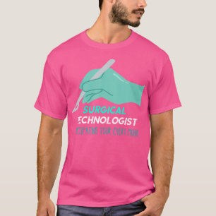 T-shirt Surg Tech Anticiper chaque déplacement Scalpel Sur