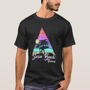 T-shirt Surin vintage Beach Thaïlande Surf