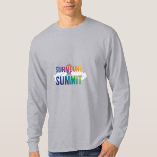 T-shirt Surmonter le sommet"