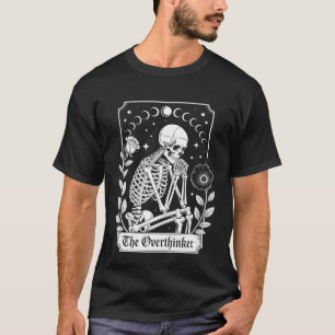 T-shirt Surpenseur squelette gothique sombre Halloween