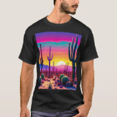 T-shirt Surreal Desert (Devant)
