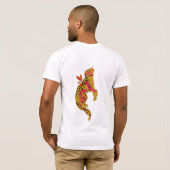 T-shirt Surreal Neon Tiger (Dos entier)