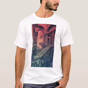 T-shirt Surreal Puzzle Art - Jardin Manifold Echoc
