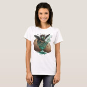T-shirt Surreal Spooky Crow Women's Tee (Devant entier)