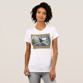 T-shirt surréaliste de chat (Devant entier)
