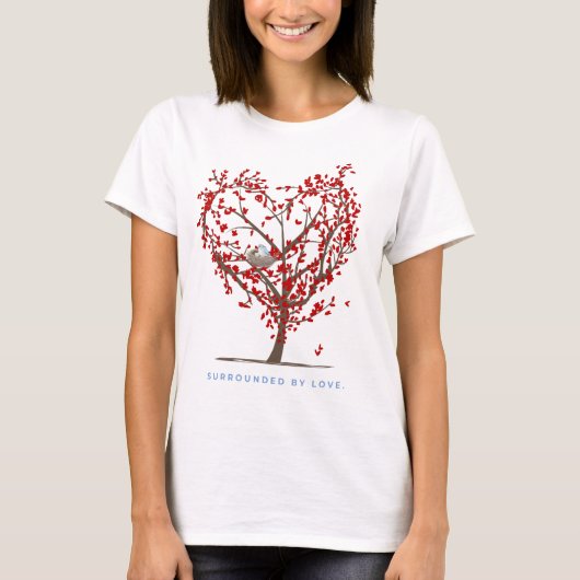 T-shirt Surrounded by love (Devant)