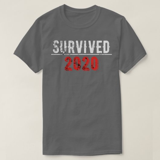 T-shirt Survécu 2020 (Design devant)