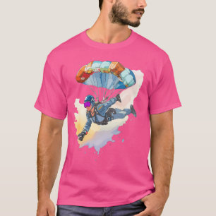 T-shirt Survécu à mon premier Skydive Funny Skydiving insp