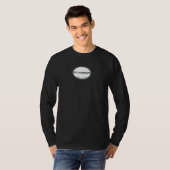 T-shirt Surveillance de point, long logo T de douille de (Devant entier)