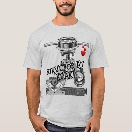 T-SHIRT SURVEILLANCE DES TERRES SURVEILLANT DES TERRES MES (Devant)