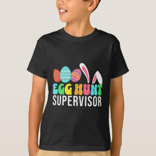 T-shirt Surveillant de chasse aux œufs Surveillant de chas