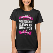 T-shirt Surveillant foncier professionnel (Devant)
