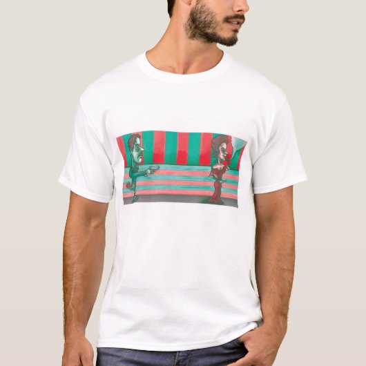 t-shirt "surveille tes arrières" (Devant)