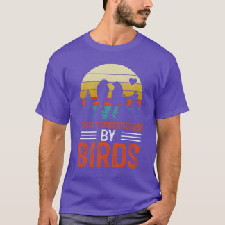 T-shirt Surveiller les oiseaux pour les femmes Hommes Faci
