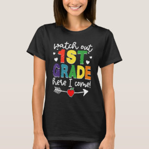 T-shirt Surveillez 1ère Année Je Viens Filles Garçons Prem