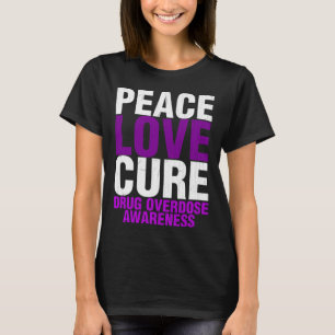 T-shirt Survêtements Homme Surdosage de Drogue Sensibilisa
