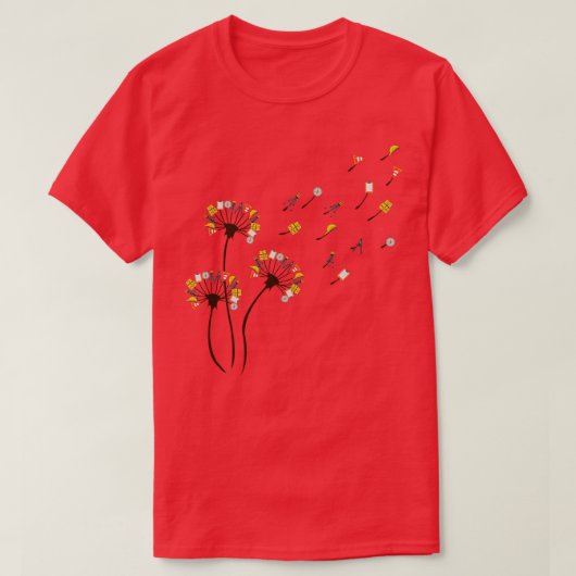 T-shirt Surveyor Shirt Dandelion Surveyor (Design devant)