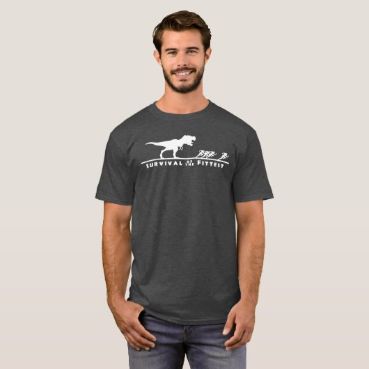 T-shirt Survie du plus convenable (Devant entier)