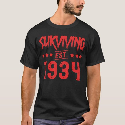 T-shirt Survie Est 1934 (Devant)