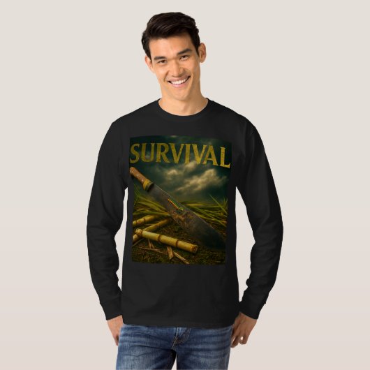 T-shirt Survival Long Sleeve (Devant entier)
