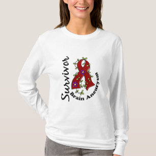 T-shirt Survivant 15 d'anévrisme cérébral