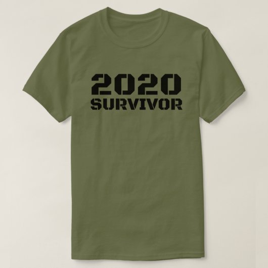 T-shirt Survivant 2020 (Design devant)