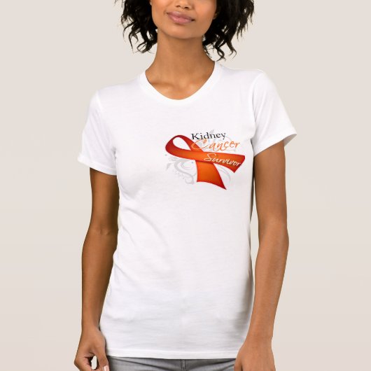 T-shirt Survivant - Cancer de rein (Devant)