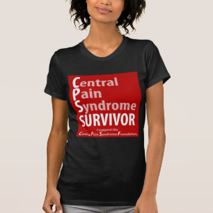 T-shirt Survivant central de syndrome de douleur