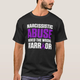T-shirt Survivant choisi de la sensibilisation à l'abus na