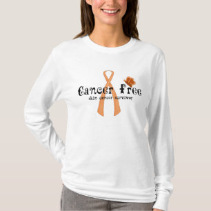 T-shirt Survivant D8 de cancer de la peau : : Le Cancer