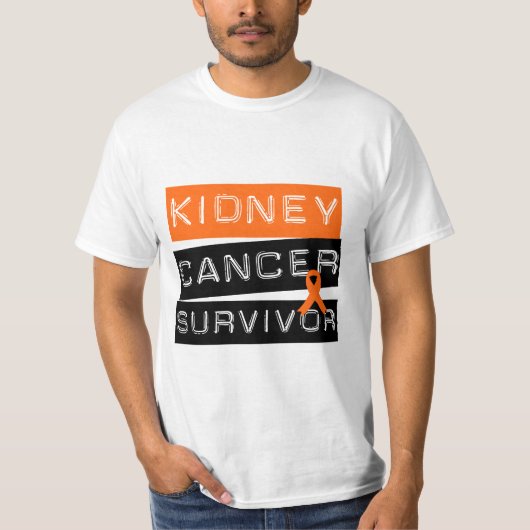 T-shirt Survivant de Cancer de rein (Devant)