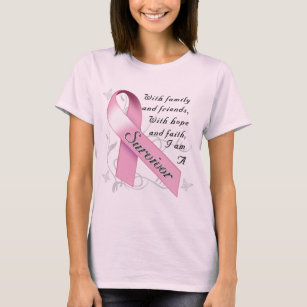 T-shirt Survivant de cancer du sein