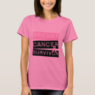T-shirt Survivant de cancer du sein