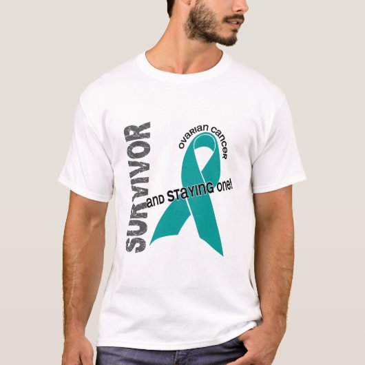 T-shirt Survivant de Cancer ovarien (Devant)