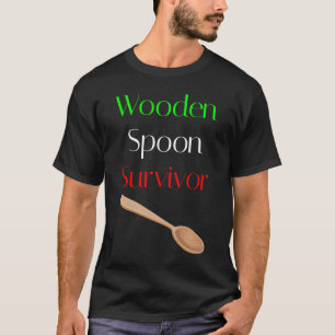 T-shirt Survivant de cuillère en bois Italien